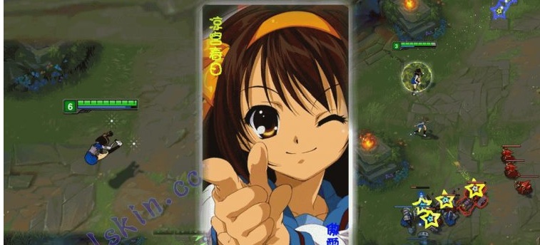 lol拉克絲涼宮春日 附皮膚掛載方法 0