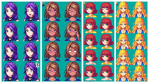 星露谷物語日漫風(fēng)格立繪包  0