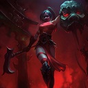 lol阿卡麗緋紅皮膚