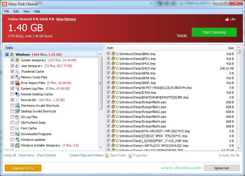 Glary Disk Cleaner(磁盤清理工具) v5.0.1.75 官網(wǎng)最新版 0