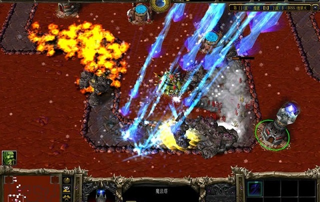 魔域TDv1.25_魔獸td地圖  0