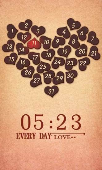 每天說愛你(手機(jī)主題) V3.5.19.6  安卓版 1