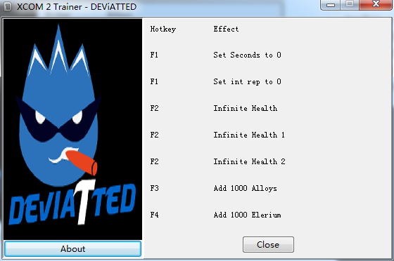 幽浮2六項(xiàng)修改器 v1.0 DEViATTED版 0