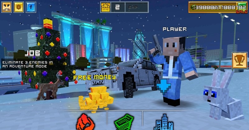 新像素城市戰(zhàn)爭圣誕修改版 v6.7.1 安卓無敵漢化版 2