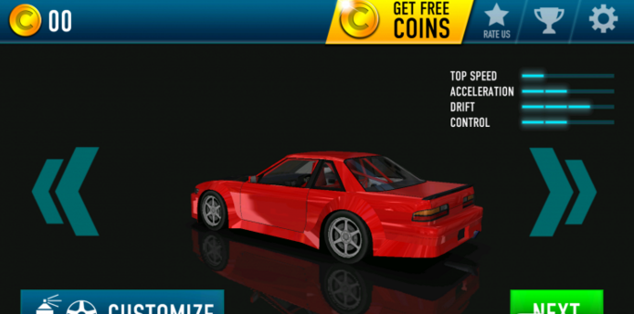 極速漂移游戲(Drift Max)修改版 v4.0 安卓版 2