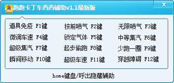 跑跑卡丁車西西輔助 v1.1 最新版 0