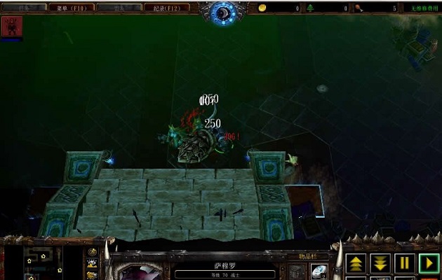 黑暗神廟1.91正式版_魔獸rpg地圖 附隱藏英雄密碼 0