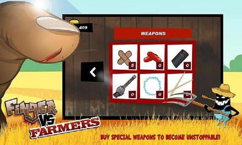 手指大戰(zhàn)農(nóng)夫(Finger Vs Farmers) v1.3.4 安卓版 1