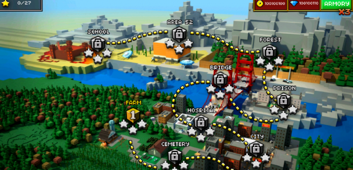 3d像素射擊土豪版(Pixel Gun 3D) v16.6.1 安卓最新版 0