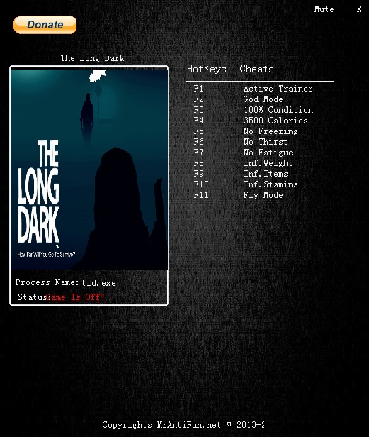 漫漫長夜301十項修改器  0