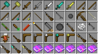 我的世界1.7.10更多武器mod  1