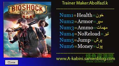 生化奇兵無限修改器+6  0