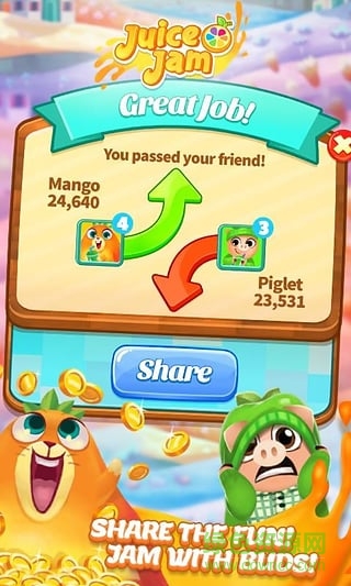 果汁果醬免內(nèi)購修改版 v1.18.9 無限金幣安卓版 0