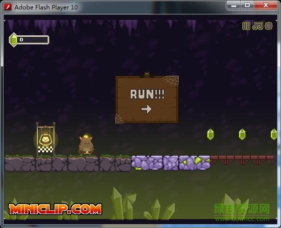 胖胖貓山洞大闖關單機版 綠色版 0