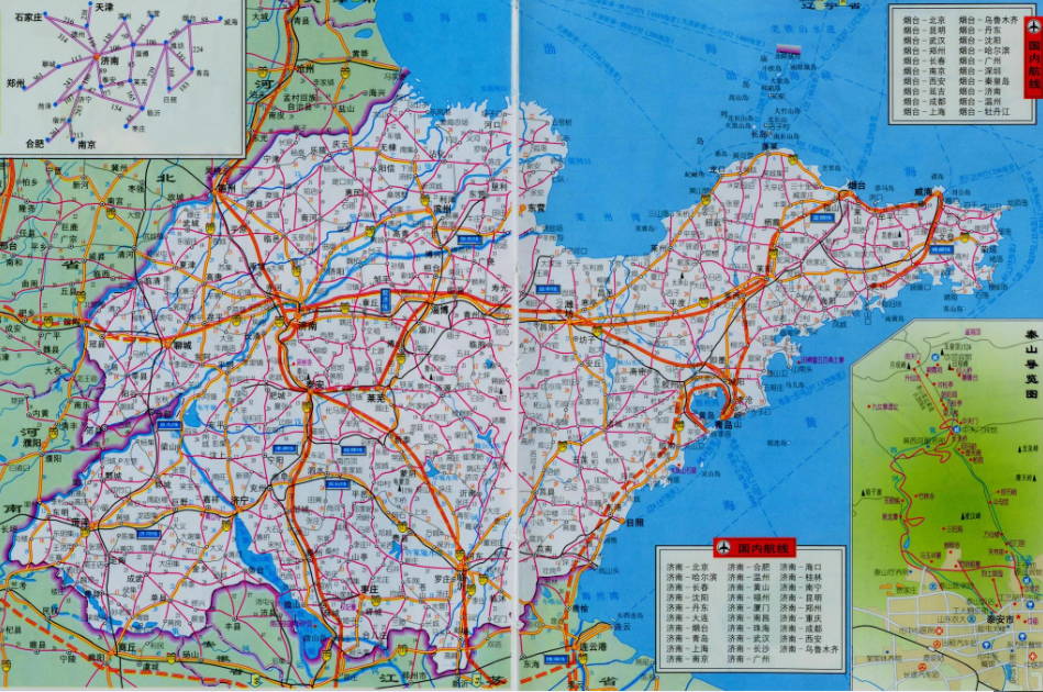 青島地圖高清版  0