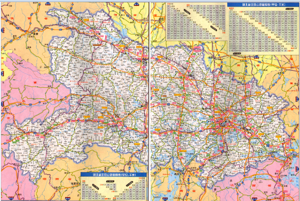 湖北省高速公路地圖高清版 jpg大圖版 0