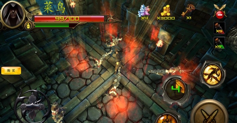 暗黑之劍中文修改版 v1.2 安卓無限金幣版 2