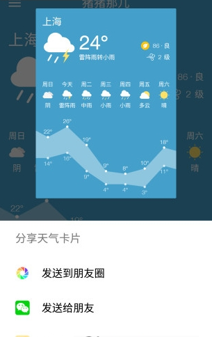 那兒天氣(天氣查詢軟件) v0.9.2 安卓版 1