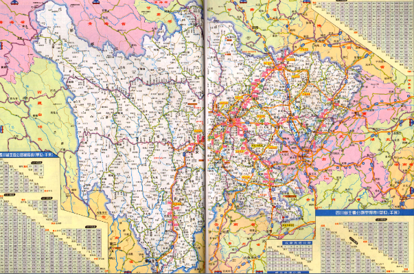 四川省高速公路地圖高清版 jpg大圖版 0