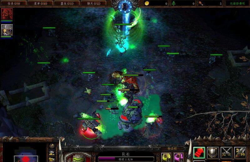 惡魔巢穴的詛咒1.15正式版_魔獸防守地圖  0