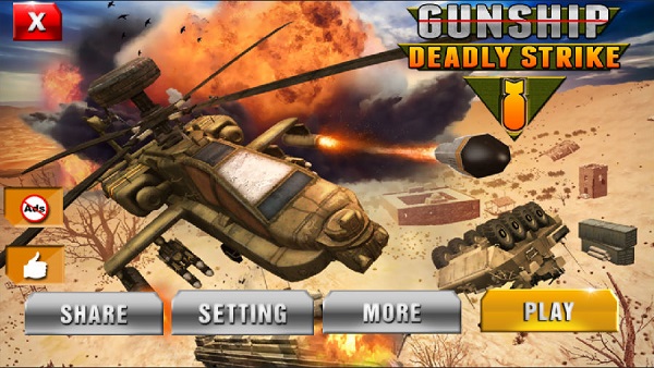 武裝直升機致命打擊無限金幣版 v1.0 安卓版 3