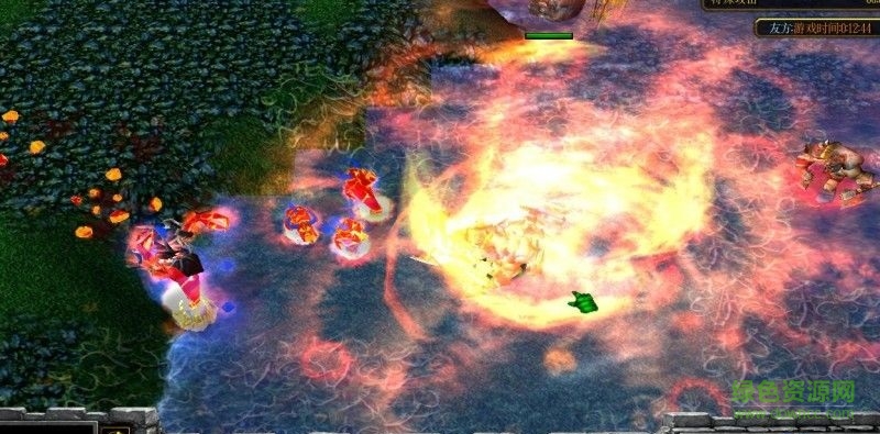 天地夢v1.52_魔獸對抗地圖 附隱藏英雄密碼 0