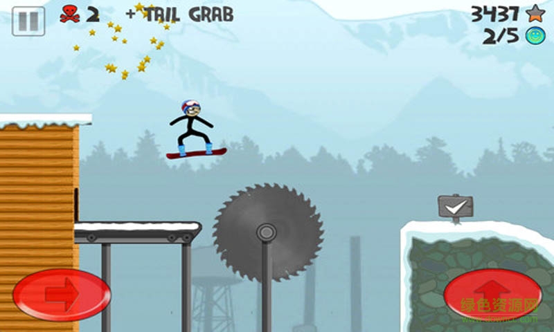 火柴人競速滑雪(Stick Snow) v1.0.1 安卓版 1