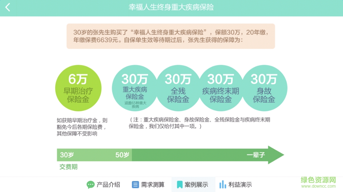 幸福人生終身重疾險 v1.0.0 安卓版 2