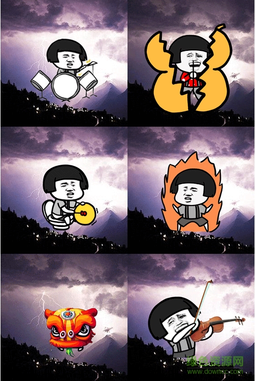 小魚兒葫蘆娃惡搞qq表情包  0