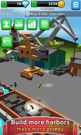 港口大亨無限鉆石修改版(Harbor Tycoon Clicker) v1.0 安卓版 1