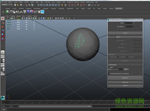 maya2014破碎插件pdi  0
