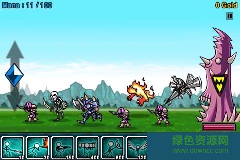 卡通戰(zhàn)爭塔防離線版(Cartoon Wars) v1.1.2 安卓無限金幣版 1