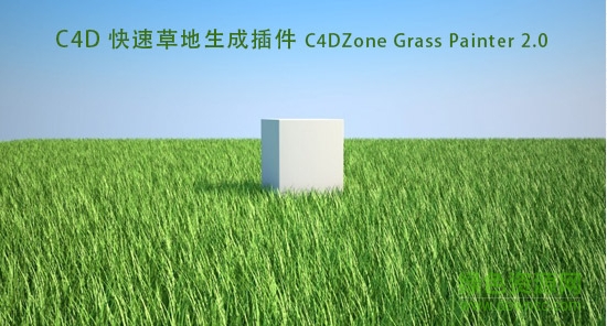 C4D草地快速生長插件(C4DZone Grass Painter) v2.0 官方最新版 0