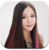 女孩扎頭發(fā)