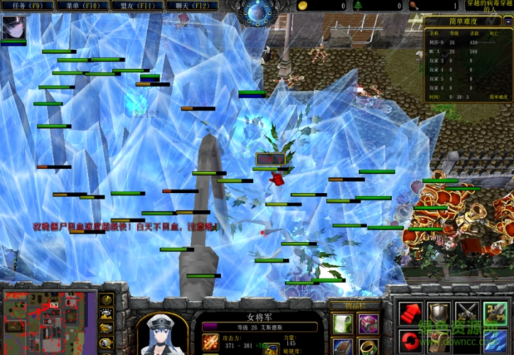 穿越的病毒穿越的人v2.0_魔獸生存地圖  0