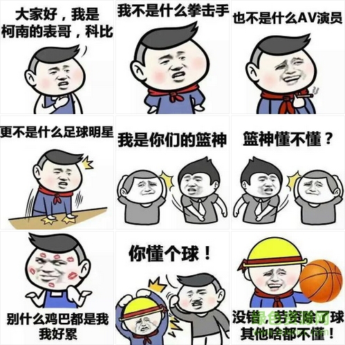 科比退役表情包  0