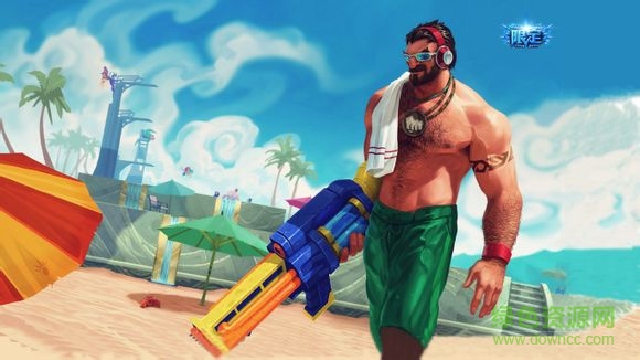 男槍泳池派對皮膚掛載  0