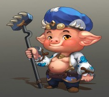 萌萌噠八戒塞恩皮膚