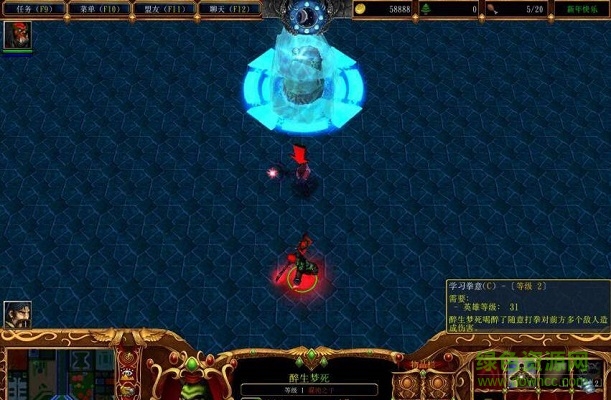 混沌世界第五季q_魔獸防守地圖 附隱藏英雄密碼 0