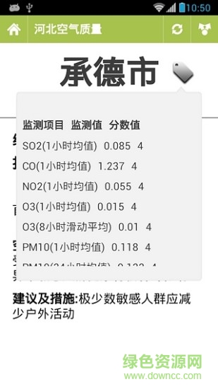 河北空氣質(zhì)量app