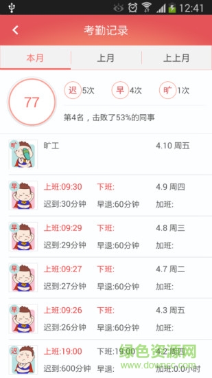 e打卡(手機(jī)考勤) v2.0 官方安卓版 1