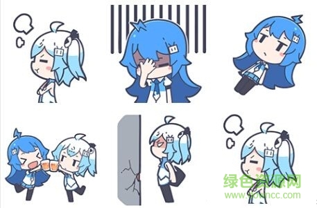 嗶哩嗶哩娘qq表情包  0