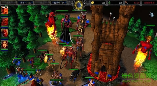 魔獸地圖英雄無(wú)敵3即時(shí)戰(zhàn)略版v1.53e 附地圖攻略 0