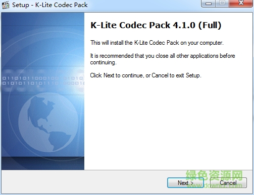 klcodec解碼器 v410f 官方版 0