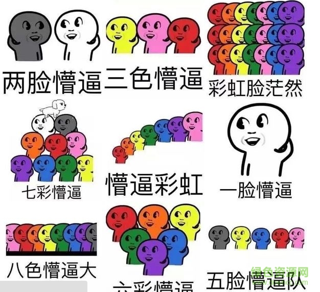 喜逼懵逼大隊(duì)長系列qq表情包  0