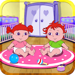 安娜照顧雙生兒寶寶