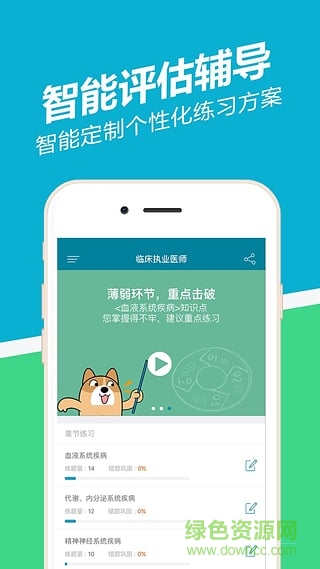 執(zhí)業(yè)醫(yī)師練題狗 v1.3.0.1 安卓版 2