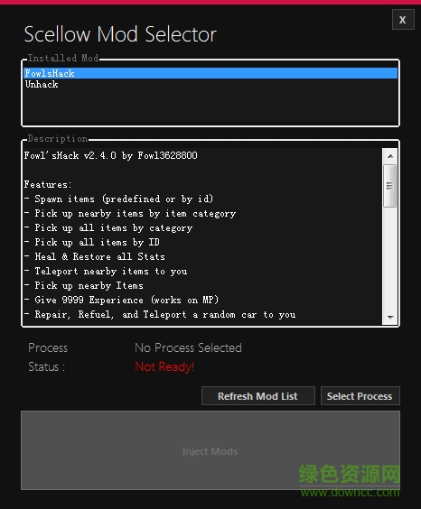未轉(zhuǎn)變者h(yuǎn)ack(Unturned hack注入) v2.2.4 綠色版 0