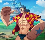 海賊王弗蘭奇船長皮膚