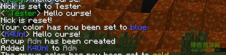 我的世界1.9聊天字體顏色mod 綠色漢化版 0